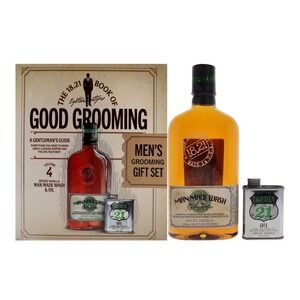 18.21 Man Made Spiced Vanilla Grooming Gift Set Volume 4 Wash‎ and Oil New